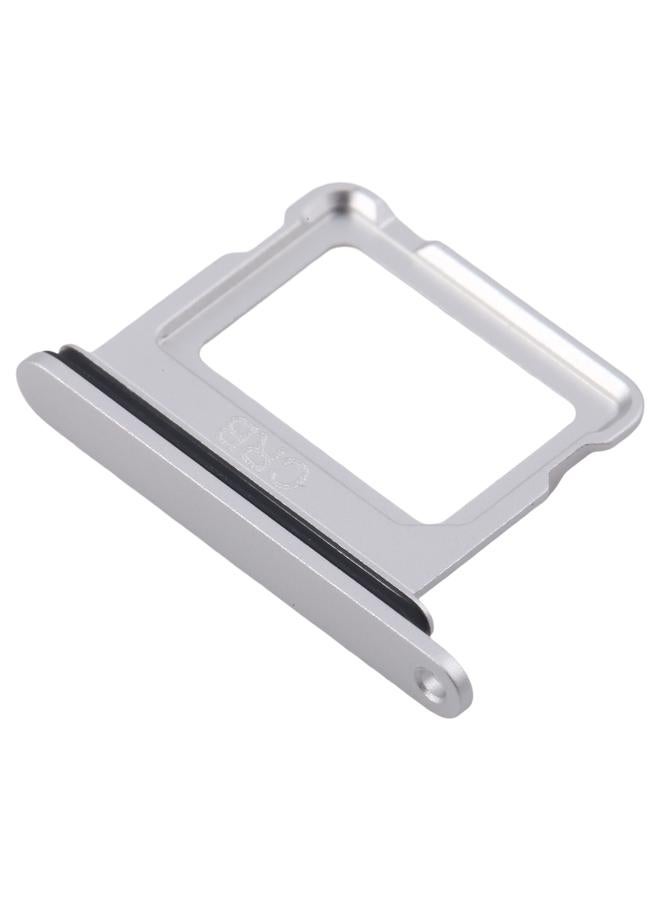 For iPhone 16 SIM Card Tray (Silver) - Image 2